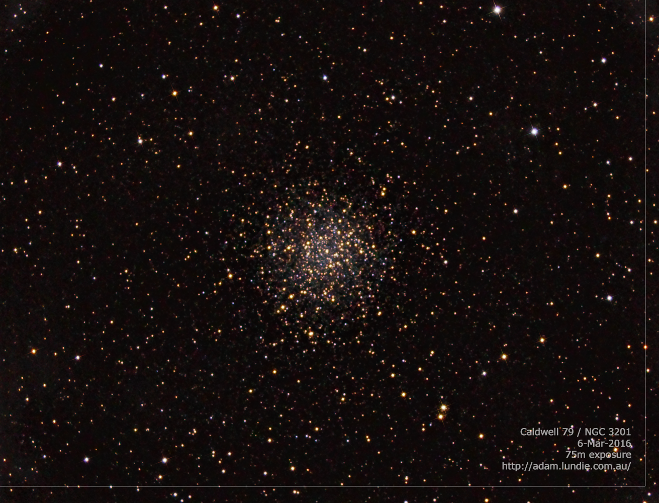 Globular Cluster Caldwell 79 / NGC 3201