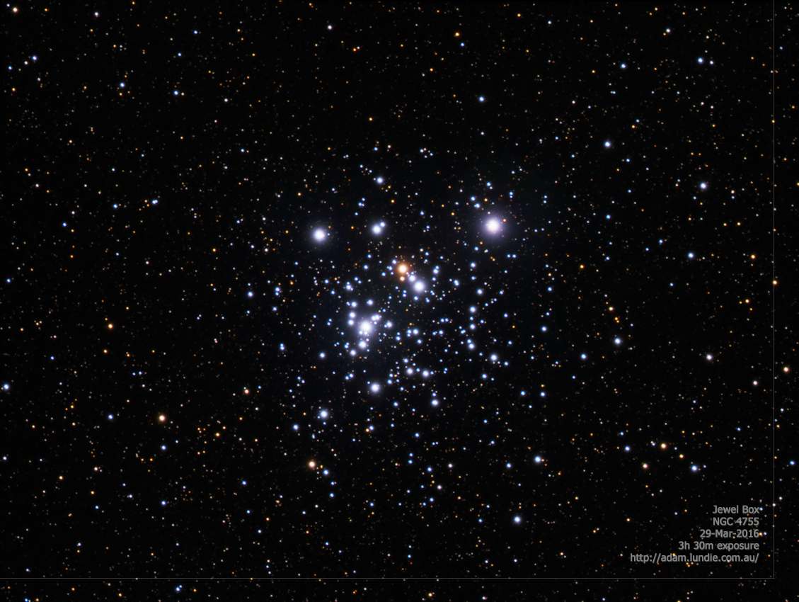 Jewel Box Open Cluster NGC4755