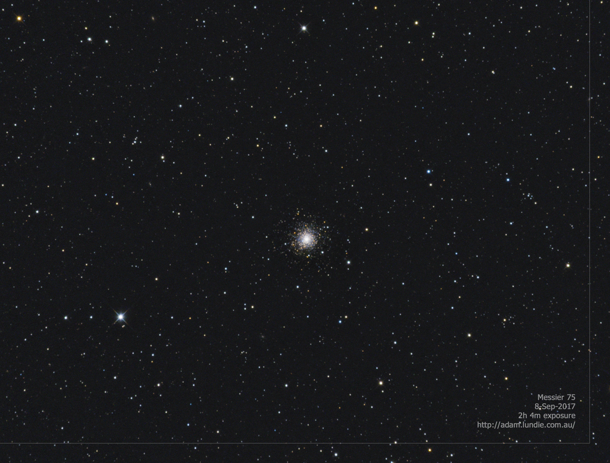 Messier 75 Globular Cluster