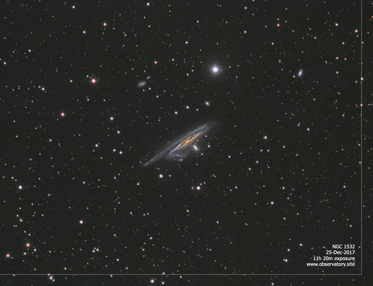 NGC 1532 Tidal Tails