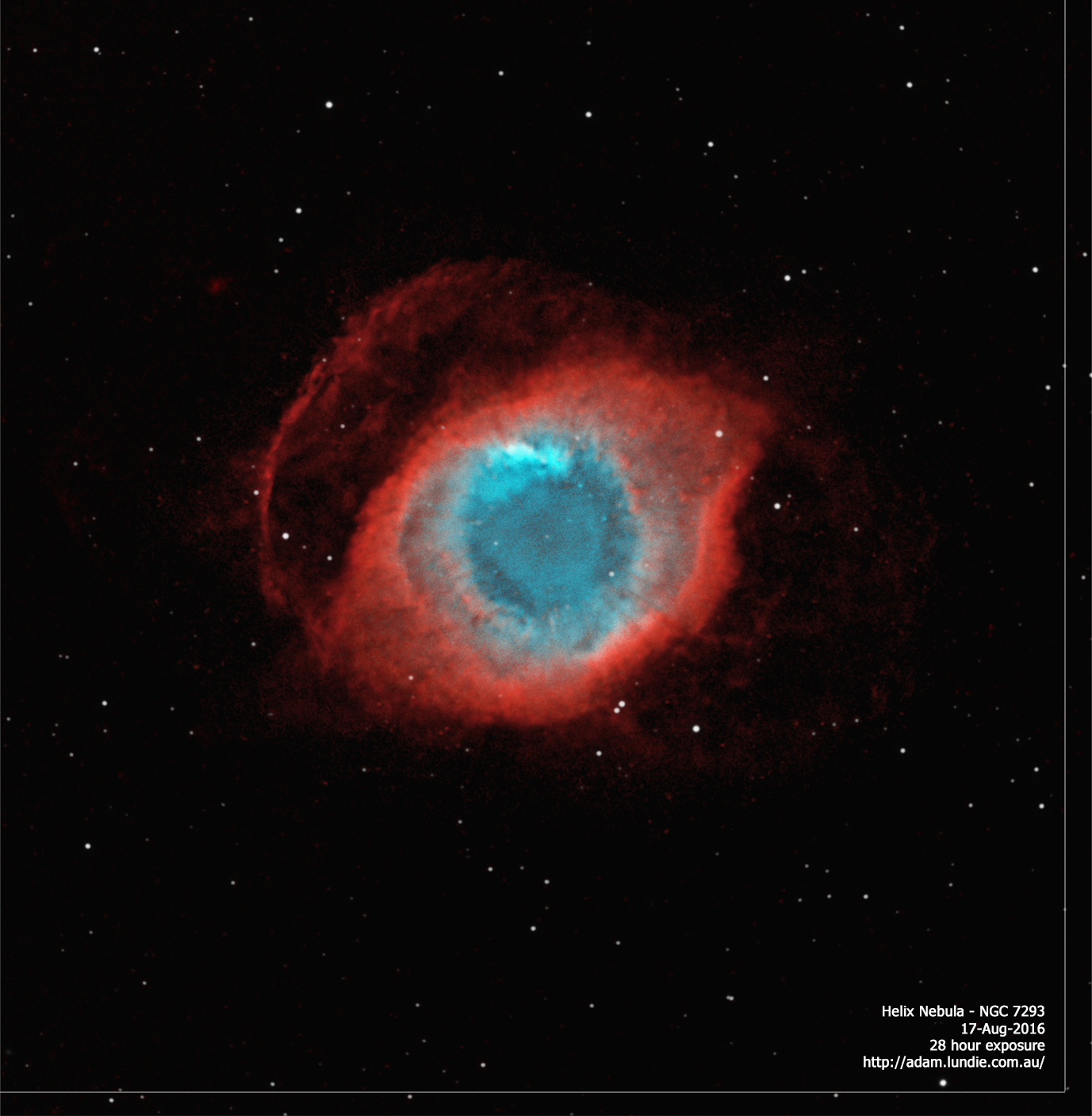 Narrowband Helix Nebula