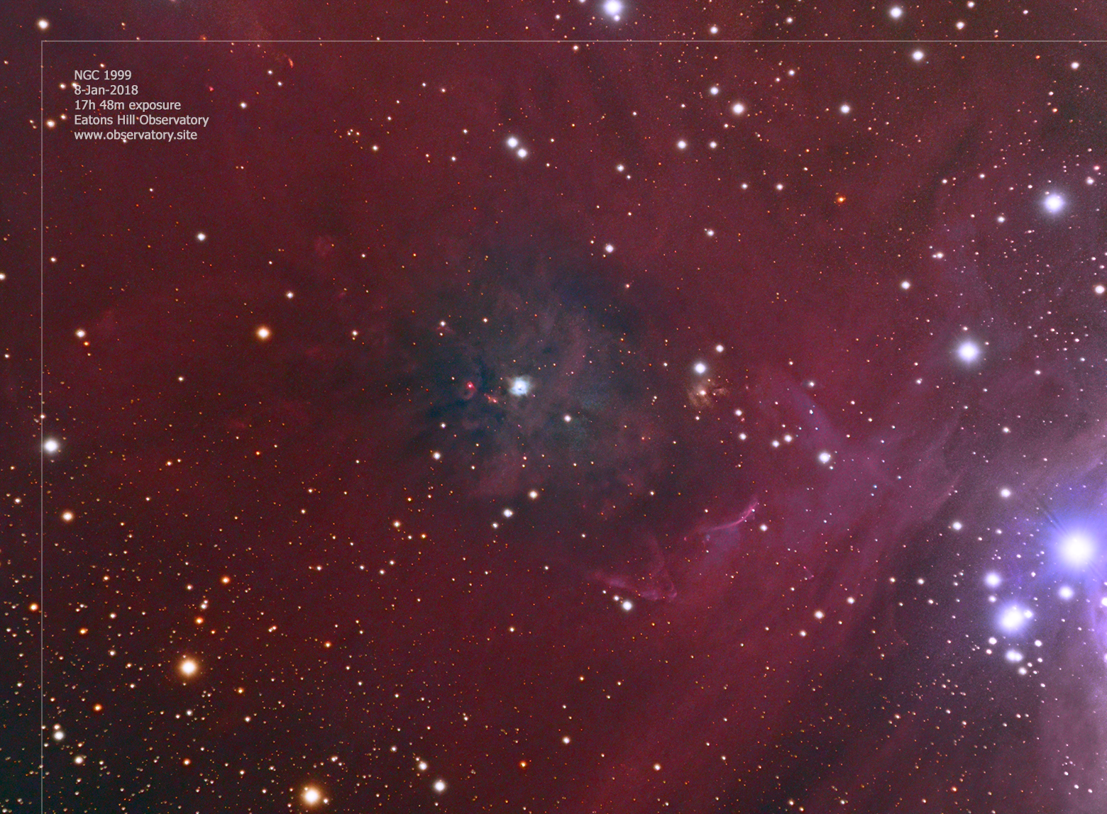 South of Orion - NGC1999