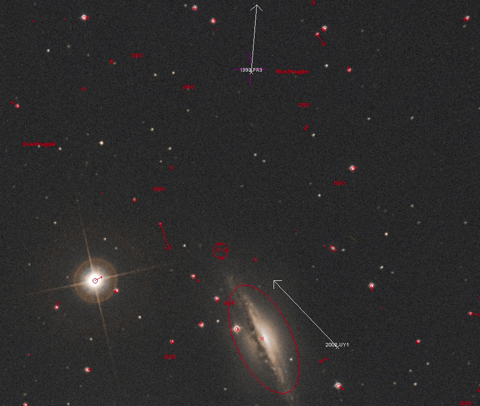 NGC 1055 Asteroids NGC 1055 Asteroids